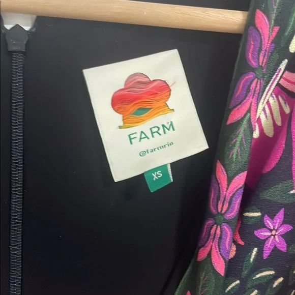 Farm Rio Flowers Garden Maxi dress